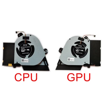 Нов Лаптоп Процесор GPU Вентилатор За Охлаждане Asus ROG Zephyrus S GX502 GX502LWS GU502LWS GX502GW Охладител DC12V 1A 4PIN