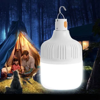 Преносими туристически фенери, Акумулаторна батерия led лампа за къмпинг, паник лампа за Палатка с висока мощност, осветление, лампа за къмпинг.
