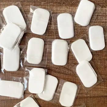 10 X ароматизирани филийки Удобен лесен за употреба на хартиен парче сапун, Разтворимо сигурен хартия парче сапун