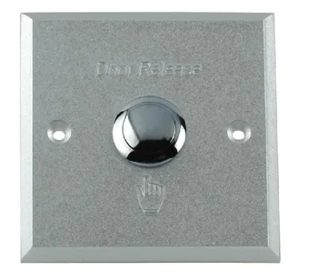 10 бр. бутон изход за контрол на достъп, автоматично заключване на вратите от алуминиева сплав, Размер: 86Lx86Wx20H (мм)