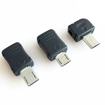 10 бр./ЛОТ YT2152 Micro USB 5Pin Штекерный конектор Дълъг/Къс/Извивам включете заваряване конектор за пренос на данни OTG line САМ аксесоари