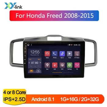 10-инчов авто радио Android Gps Навигационна система за Honda Freed 2008-2015 Мултимедиен плейър Аудио стерео аксесоари без 2 Din