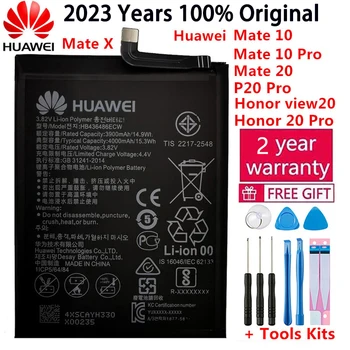 100% Оригинална Батерия на телефона 4000 ма за Huawei Mate 10/Mate 10 Pro/Капитан 20/P20 Pro/Honor 20 Pro/Mate X/Батерии Bateria 