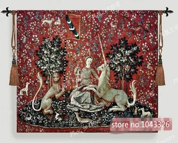138*103 см Белгия, средновековен текстил за декорация на дома, серия 
