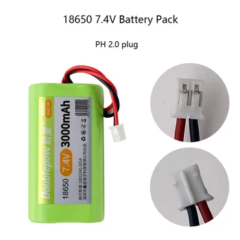 18650 7,4 Акумулаторна батерия 2200 mah/3000 mah/3500 mah Литиево-йонна Батерия Мегафон Високоговорителя Bluetooth Високоговорител + PH2.0 щекер