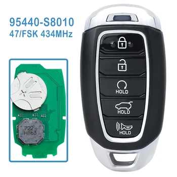 2 броя 95440-S8010 Smart Keyless Go Remote 5B FSK 433,92 Mhz ID47 Чип TQ8-FOB-4F29 Кола Ключодържател за Hyundai Palisade 19-21