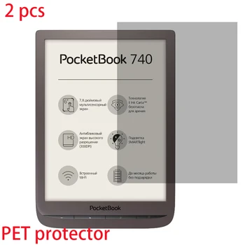 2 ЕЛЕМЕНТА 7,8-инчов Филмов екран LCD Протектор за PocketBook InkPad 3 740 PB740 PB740-X-CIS Устройство за четене на електронни книги Ereader