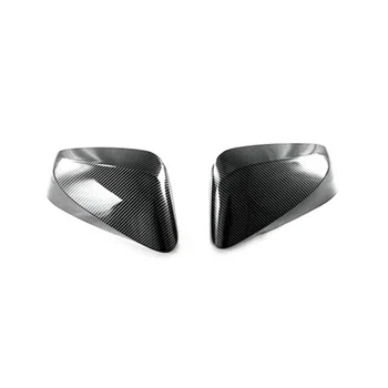 2 елемента ляв + десен блестящата черна капачка на отвора на огледала Корпуса на огледалото за задно виждане за Лексус 350 RX350H 500 2022-2023