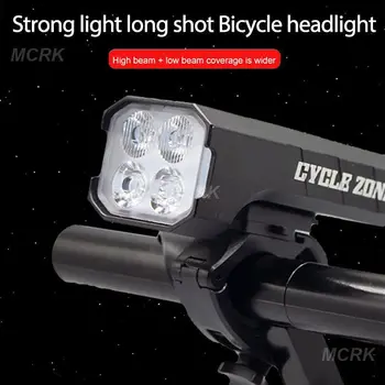 2000 лумена 4T6 led велосипеден фенер предни 5200 mah акумулаторна лампа МТБ планински път велосипедна велосипеден фар фенерче led фенер