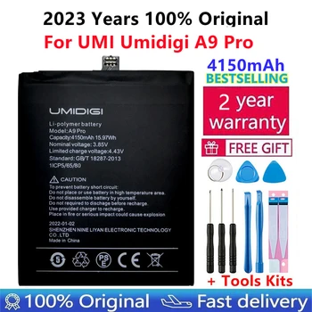 2023 Година 100% Оригинал За UMI Umidigi A9 Pro Батерия За UMIDIGI A9 Pro A9Pro 4150 mah Батерия за Мобилен Мобилен телефон Bateria