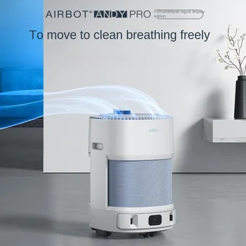 [2023 Нов продукт] ECOVACS Andy PRO Премахване на формалдехид ФПЧ2.5 Цифров Дисплей на Мобилен Робот за почистване на въздуха в целия дом