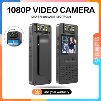 2023 Нова Мини Камера с Висока Разделителна способност 1080P с Led Телевизор, Мини-Камера За Запис на Конференции, Дръжка За прилагане на закона