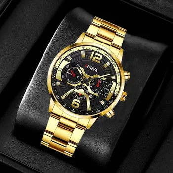 2023 НОВИ луксозни часовници от най-добрите на марката за мъже, модни кварцов мъжки ръчен часовник от неръждаема стомана, reloj hombre