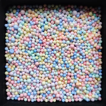 250 г 4-6 мм цветни Макарони полистирен топки с Пълнеж полистирол Топчета за 