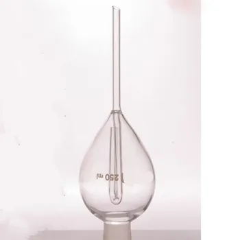 250 мл Стъклена фуния Лабораторен стъклен инструмент