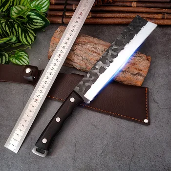 4,7 мм, дебели нож ръчна изработка от високо стомана, секира за нарязване, кухненски костен нож, остър като бръснач, инструмент за улицата