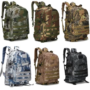 40-литров военно-тактическа чанта Molle, армейски раница, походный боен раница за пътуване, туризъм, лов, риболов, камуфляжная чанта