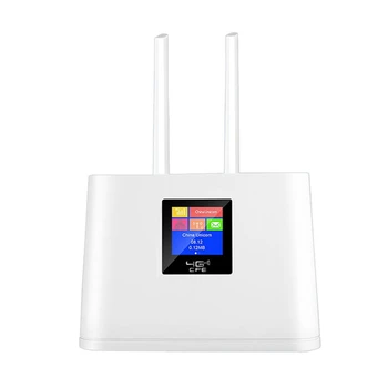4G Wifi рутер 150 Mbit/с Отключени рутер, безжичен Lte рутера, слот за sim-карта, модем, външна антена, и точка за достъп Wi-Fi, штепсельная вилица ЕС