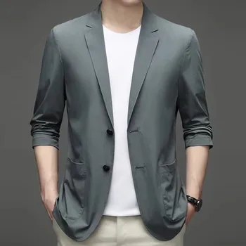5840-2023 мъжки нова корейска модерна професионална яке за бизнес отдих, луксозен костюм в стил Yinglun