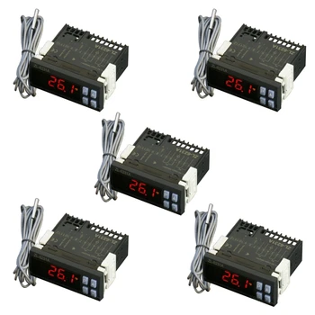 5X LILYTECH ZL-6231A, Контролер за Инкубатор, Термостат С Многофункционален Часовник, Равен на STC-1000 Или W1209 + TM618N
