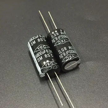 5шт/50шт 6800 uf 6,3 В Тайван YEC SM Серия 12,5x25 мм 6,3v6800 icf Алуминиеви електролитни кондензатори