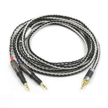 6,35 mm 4,4 мм и 2,5 мм и 16-ядрени аудио кабел актуализации за слушалки Audio-Technica ATH-R70X