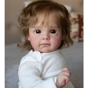 60 СМ 3D Боя Кожа Кърпа За Тяло Силиконова Възстановената Момиче Маги Кукла Играчка С Кръвоносните Съдове Реалистична Ръчна Работа Fat Bebe Art
