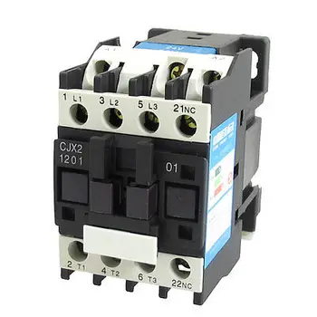 660 В 20A 3 фаза 3 P N/C контактор за променлив ток на DIN-шина 24 макара CJX2-1201