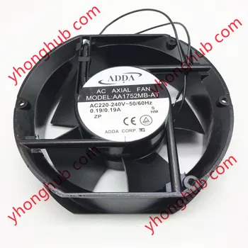 ADDA AA1752MB-При променлив ток 220 0.19 A 172x150x50 мм, 2-жичен на сървъра на вентилатора за охлаждане на