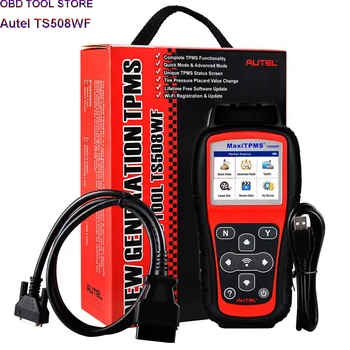Autel TS508WF ГУМИТЕ Автомобилни Диагностични Инструменти WiFi 4 MX Датчик за Контрол на налягането в гумите Повторен скенер За четене на Ясни кодове за грешки OBD2