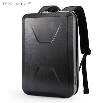 BANGE Нов твърд калъф за лаптоп, водоустойчив, устойчив на надраскване, ультралегкий и удобен слот мъжки раница