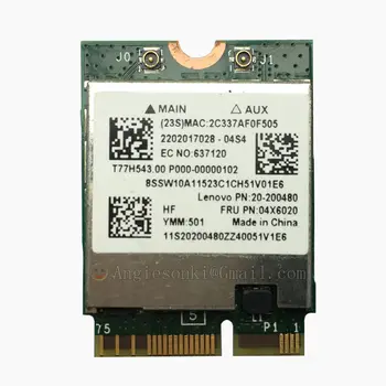 BCM94352Z AC NGFF WIFI WLAN КАРТА + Bluetooth 4.0 и за IBM/Lenovo N50-70 В50-70, Y40-70, B40-80 Touch 04X6020 Mac OS X