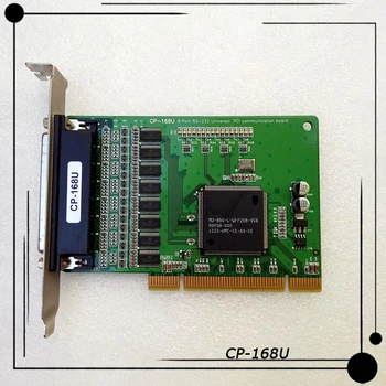 CP-168U Оригинал За МОКСА Spot PCI 8 Последователни карта RS232 Многосерийная карта с 8 Последователни кабели, преди да изпратите Перфектен тест