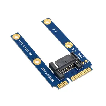 CY 50 мм, Mini PCI-E mSATA SSD за плосък твърд диск SATA 7pin PCBA адаптер за разширяване
