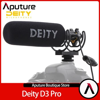 Deity V-Mic D3 Pro Суперкардиоидный Насочена Пушка с Вградена камера broadcast микрофон 50 Hz-20 khz за DSLR video studio
