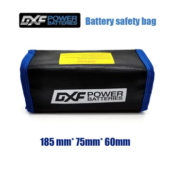DXF Мини Пожаробезопасный Водоустойчив Взривозащитен Преносим Lipo Батерия, Защитна Чанта за FPV Състезателни Търтеи