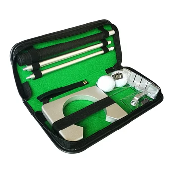 Equipo de entrenamiento de Golf Mini, Kit de prctica de Golf, herramienta porttil, Лениво, juego de prcticas de viaje interior
