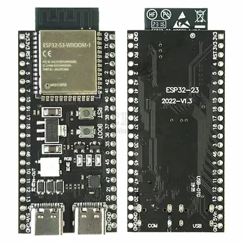 ESP32 S3 Платка за развитие на 2,4 G Wifi BT Модул BLE5.0 Оригинален ESP32-S3-WROOM-1 N8R2 N16R8 44Pin Type-C 8M PSRAM