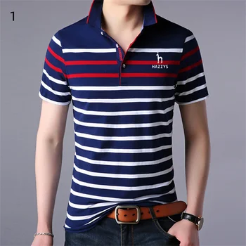 Hazzys 2022 Нова мъжка тениска за голф с къс ръкав Летни дрехи Лятна тениска за тялото младежки тенденция
