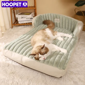 HOOPET легло за домашни любимци, дебела легло за котки, зимна топла възглавница за котки, малки кучета, удобен диван, развъдник, кошница за кучета, стоки за домашни любимци