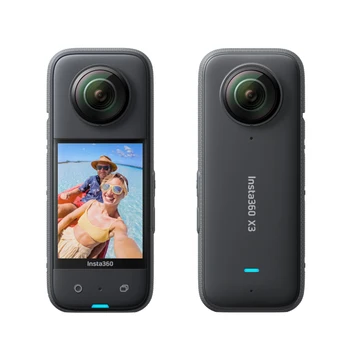 Insta360 X3 - водоустойчива спортна камера на 360 градуса с датчик 1/2
