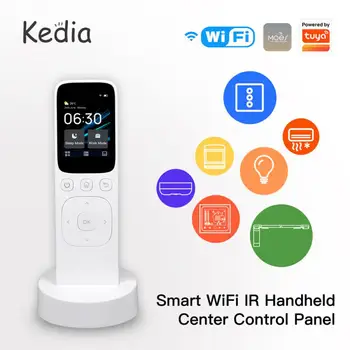 Kedia Wifi Sasha Smart Преносима Централна контролен Панел Безжичен Сензорен Екран Ръчен IR Дистанционно Управление За Домакински Уреди