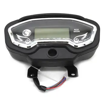 LCD дисплей Индикатор за състоянието на батерията за измерване на скоростта Включване на светлината за 48-60 На аксесоари за три колела електрически мотор