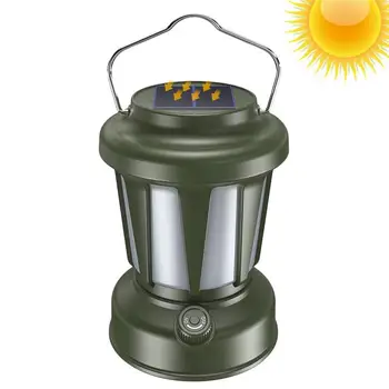 Led светлини за къмпинг, уличен лампа за палатка, водоустойчива лампа за къмпинг IPX4, леки светлини за слънчева батерия TYPE-C, акумулаторна светлина 3