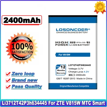 LOSONCOER 2400 ма Li3712T42P3h634445 Батерия за ZTE Blade A112 L110 V815W МТС Smart Battery