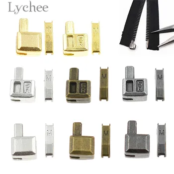 Lychee Life 10 комплекта метална ремонтна цип, цип с отворен край, аксесоари за шиене 