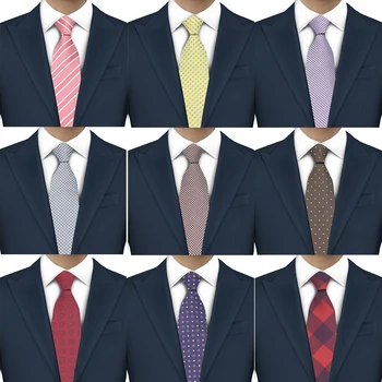 LYL 7 см Изискан копринена вратовръзка, сватбени аксесоари, мъжки вратовръзка, нотка на лукс и изисканост в дома дрехи, Подаръци за мъже