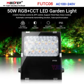 Miboxer FUTC06 RGB + CCT 50 Watt led Градински Лампа smart Outdoor Lamp-водоустойчива IP65 Поддържан Тела 2.4 G на Дистанционното управление AC100 ~ 240V