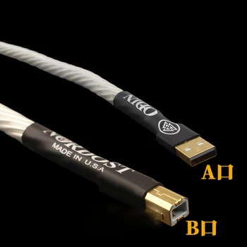 Nordost Один 2 декодер КПР кабел за прехвърляне на данни USB кабел за звукова карта A-B