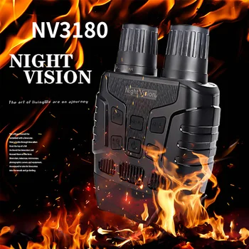 NV3180 Цифров Ловна Камера 720P Инфрачервен Видео Бинокъл за Нощно Виждане 2,31 инча с 4-кратно Увеличение Дневни и Нощни Очила